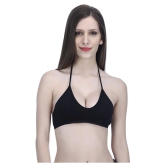 Elina Cotton Teenage Bra - Black - None