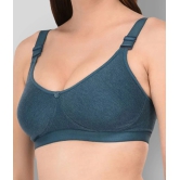 Elina - Blue Cotton Non - Padded Womens T-Shirt Bra ( Pack of 1 ) - 34D