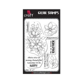 iCraft Clear Stamp 5X7 - Shining Glory