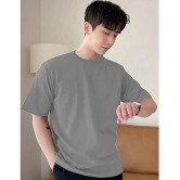 clafoutis Cotton Regular Fit Solid Half Sleeves Mens Polo T Shirt - Grey ( Pack of 1 ) - None