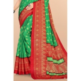 LEELAVATI - Multicolor Crepe Saree With Blouse Piece ( Pack of 1 ) - Multicolor