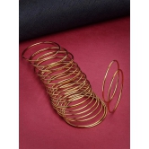 Zeneme Gold Bangle ( Pack of 24 ) - None