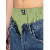 XYXX - Olive Green Cotton Mens Boxer- ( Pack of 1 ) - None