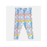 MINI KLUB Blue Cotton Legging For Baby Girl ( Pack of 1 ) - None