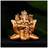 Artarium Padma Lord Ganesha Ji Idol Figurine Decoration & Pooja Gifting Purpose Sculpture Office House Warming Statue Pack of 1