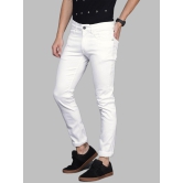 x20 - White Denim Skinny Fit Men's Jeans ( Pack of 1 ) - None