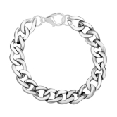 Silver Shine - Silver Bracelet ( Pack of 1 ) - None