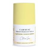 Carmesi Natural Deodorant Roll-on for Women - 95% Natural - No Aluminium - Citrus Sea - 50 m-1pcs