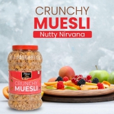 Mevabite Muesli 1 kg - Nutty Nirvana | No Maida | Millets & Cereals - Muesli Fruit and Nuts - Oats Multigrain - Healthy Food & Breakfast Cereal - Diet Food