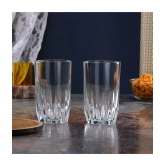 Somil Drinking Glass Glass Glasses Set 250 ml ( Pack of 4 ) - Transparent