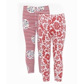 Naughty Ninos - Multi Cotton Girls Leggings ( ) - None