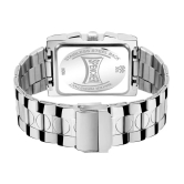 spencher Silver Stainless Steel Analog Mens Watch