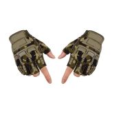 ZAYSOO Full Fingers Nylon Riding Gloves ( Pair of 1 ) - S