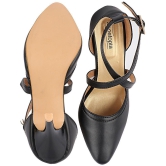 Shoetopia - Black Women''s Sandal Heels - None