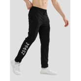 AKTIF Black Lycra Mens Joggers ( Pack of 1 ) - None