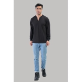 Forbro Cotton Regular Fit Solid Full Sleeves Mens T-Shirt - Black ( Pack of 1 ) - None