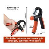 Adjustable Hand Grip Gripper, Adjustable Resistance Hand Grip Strengthener,Pack of 1 - Orange