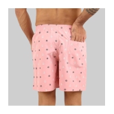 Supersquad Cotton Mens Boxer- ( Peach ) - None