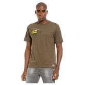 Colt Cotton Brown Solids T-Shirt Single Pack - None