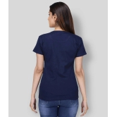 Neo Garments Cotton Navy T-Shirts - 3XL