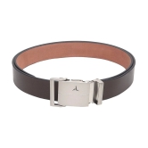 Loopa - Brown Leather Mens Formal Belt ( Pack of 1 ) - 30