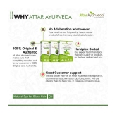 Attar Ayurveda Henna Leaves Powder, Indigo Leaves powder and Amla Powder Combo (650 Grams)