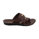 Stanfield - Brown Mens Leather Slipper - None