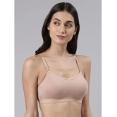 Dollar Missy Beige Cotton Non Padded Womens Bralette Bra ( Pack of 2 ) - None