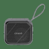 Croma 8W Portable Bluetooth Speaker (18 Hours Playtime, Black)