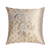 Golden Hues Crushed Velvet Cushion Cover (Golden Bronze)