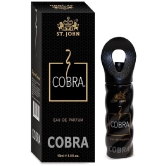 St. John Cobra 15ml & Cobra 10ml Long Lasting Pocket Perfume for Men 25 ml ( Pack of 2 )