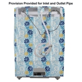 E-Retailer Set of 2 Polyester Blue Washing Machine Cover for Universal Top Load - Blue