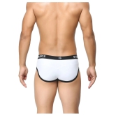 Basiics By La Intimo White Brief Single - L