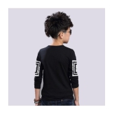 Supersquad - Black Cotton Boy's T-Shirt ( Pack of 1 ) - None