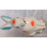 Vintage Hand-Painted Ceramic Rabbit Figurine