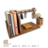 Bedside Tray-Key Book Holder