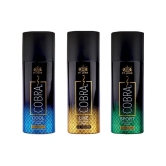 St. John Cobra Live,Cool & Sport 50ml Each, Cobra Deodorant Spray for Men 50 ml ( Pack of 3 )