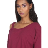 Sugr Polyester Regular Tops - Red - L