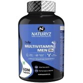 NATURYZ Daily Multivitamin Men 18+ with Highest 60 Nutrients & 11 Performance Blends - 60 Tablets