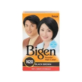 Bigen Powder Hair Color N20, Black Brown