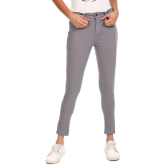 Sugr - Cotton Blend Regular Grey Women's Jeggings ( Pack of 1 ) - None