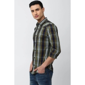 Men Multi Super Slim Fit Check Full Sleeves Casual Shirt