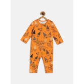 miniklub Multicolor Cotton Rompers For Baby Boy ( Pack of 2 ) - None