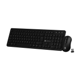 Portronics - Black Wireless Keyboard Mouse Combo