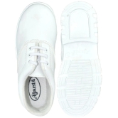 Ajanta - White Boys School Shoes ( 1 Pair ) - None