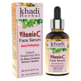 Premium Khadi Vitamin C Serum For Anti-Pollution Face Serum With Hyaluronic Acid Face Serum 30 mL