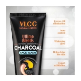 VLCC Ultimo Blends Charcoal Face Wash for Whitening & Detoxifying, 100 ml