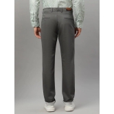 Rodamo  Men Grey Slim Fit Trousers