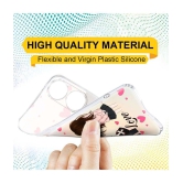 Fashionury Multicolor Printed Back Cover Silicon Compatible For Oppo A59 5G ( Pack of 1 )