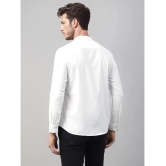 UrbanMark Cotton Blend Slim Fit Solids Full Sleeves Mens Casual Shirt - White ( Pack of 1 ) - None